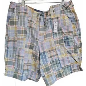 LL Bean Favorite Fit Lakewashed Chino Bermuda Shorts  Size 18W New